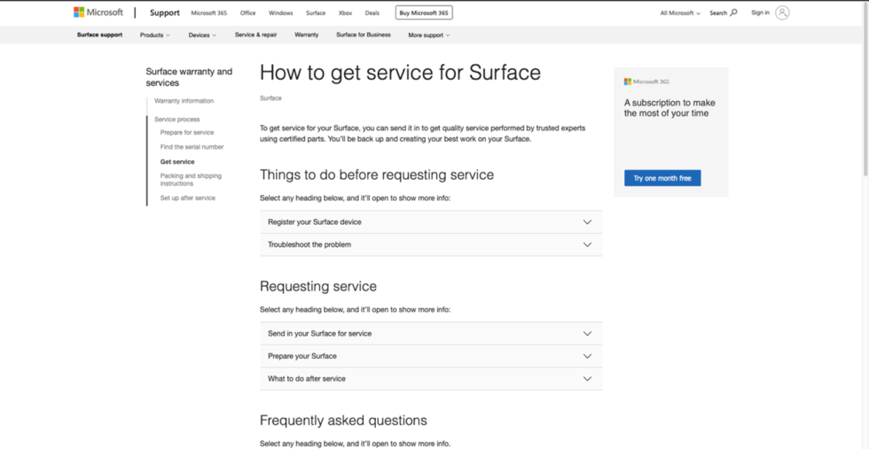 How to Get Service for Microsoft Surface Brewer I.T.